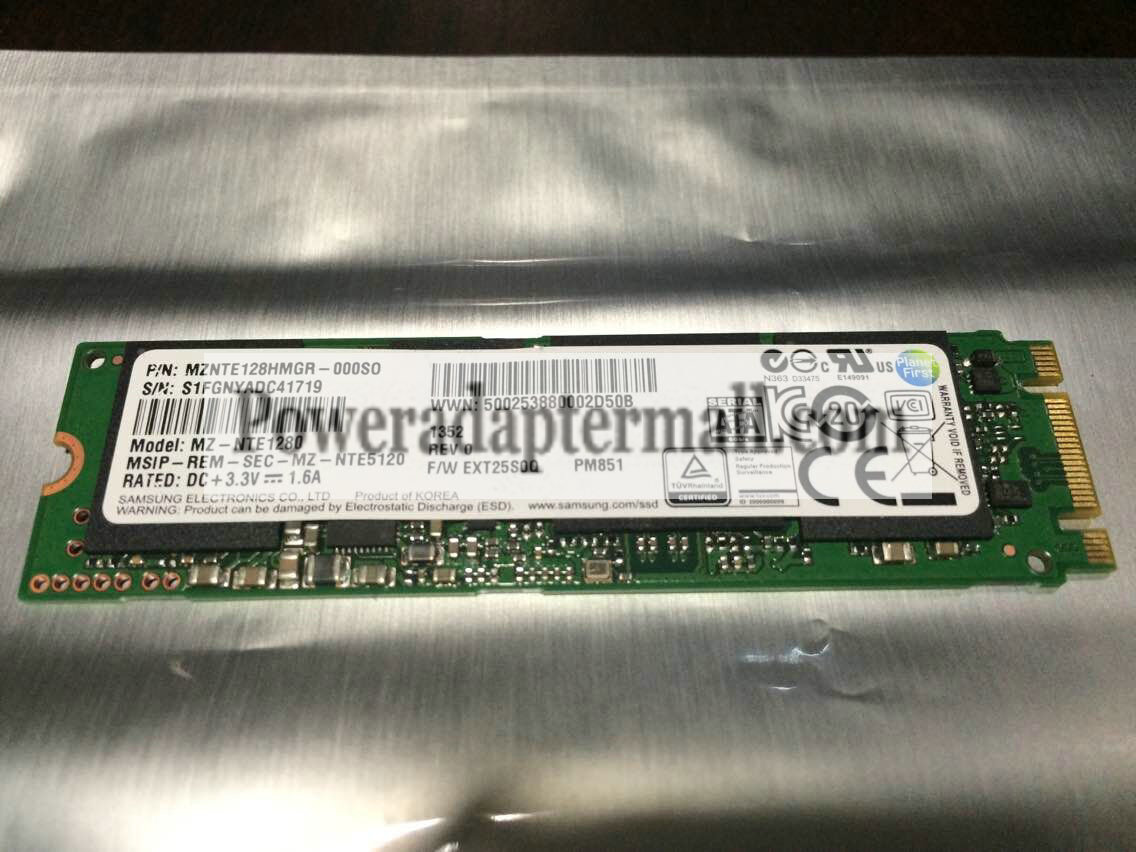 PM851 MZNTE128HMGR 128G SATA3 NGFF M.2 SSD for Sony VAIO Duo 13